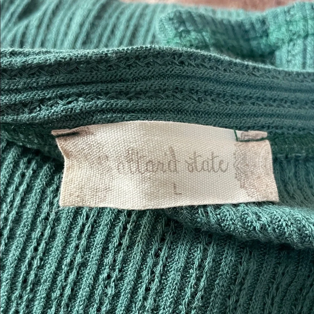 Altar’d State : Button-Front Knit Top - Picture 7 of 7
